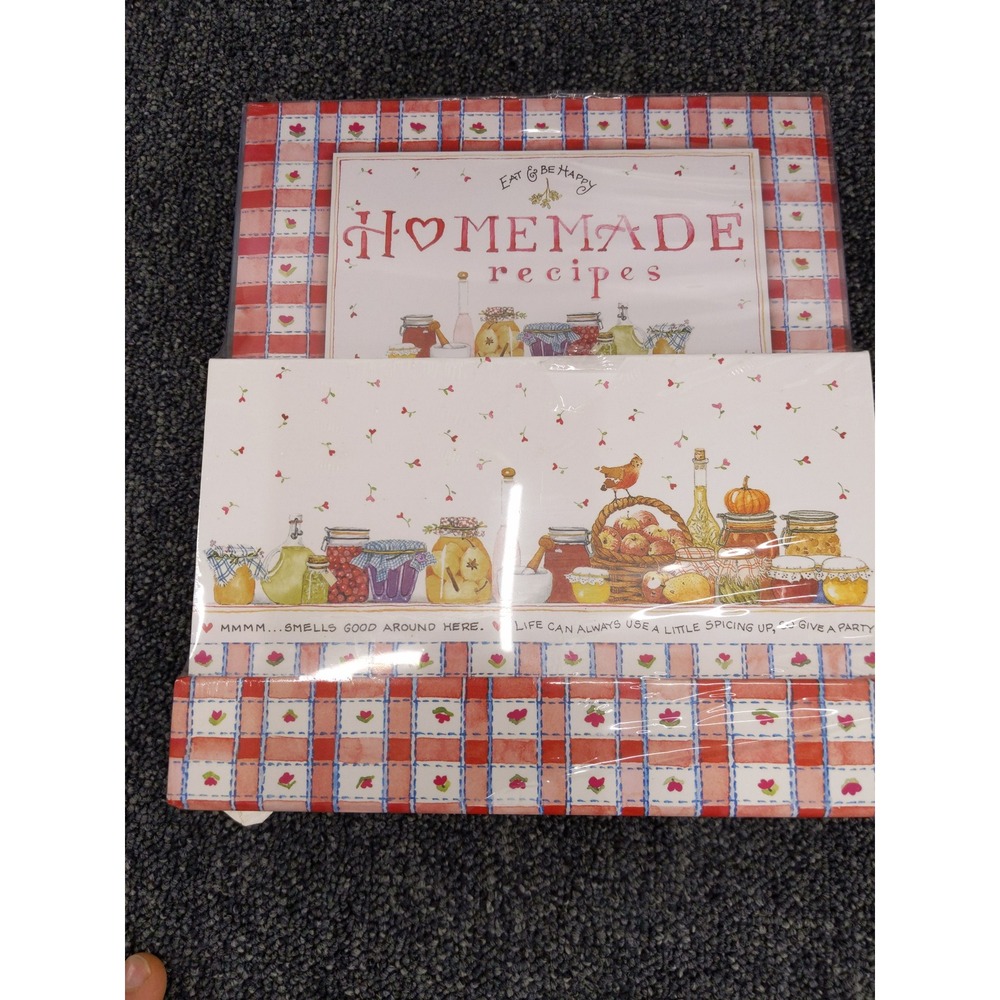 Susan Branch Homemade Recipe Keeper PLUS Set Box Meal‎ Planner Coupon Organizer